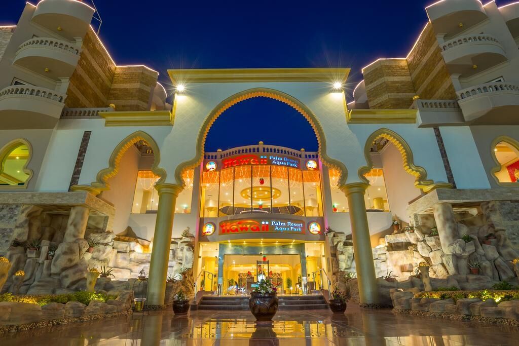 Hawaii Palm Resort & Aqua Park Hurgada Dış mekan fotoğraf