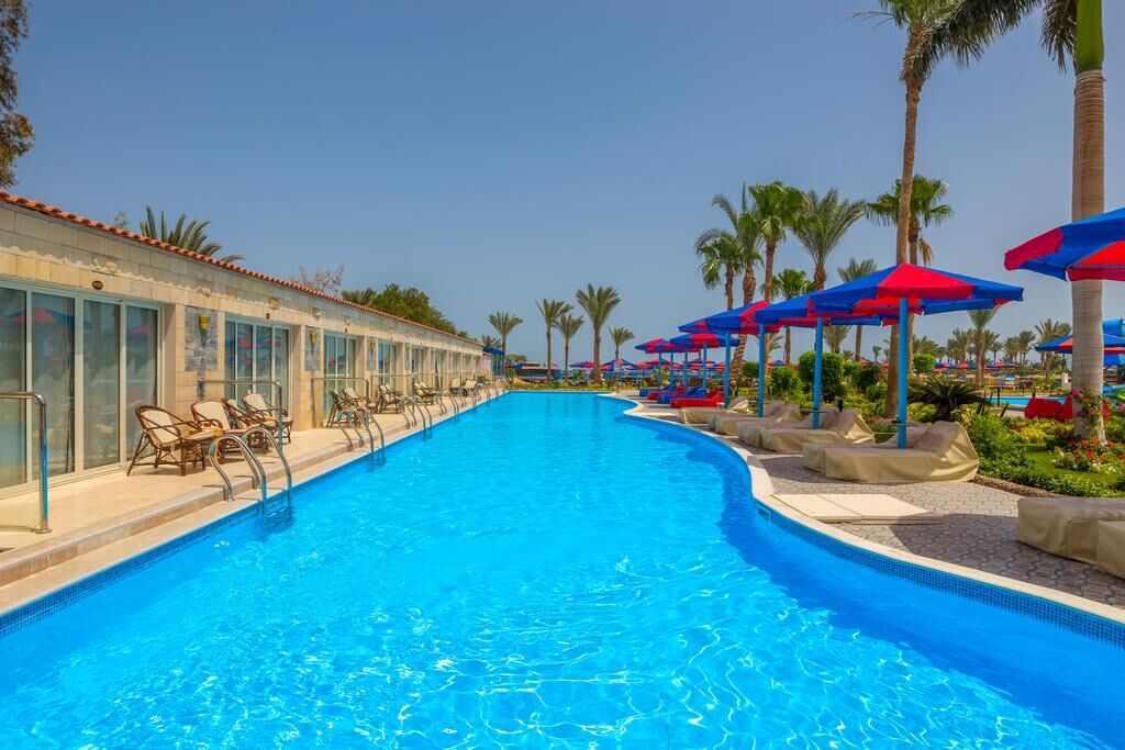 Hawaii Palm Resort & Aqua Park Hurgada Dış mekan fotoğraf